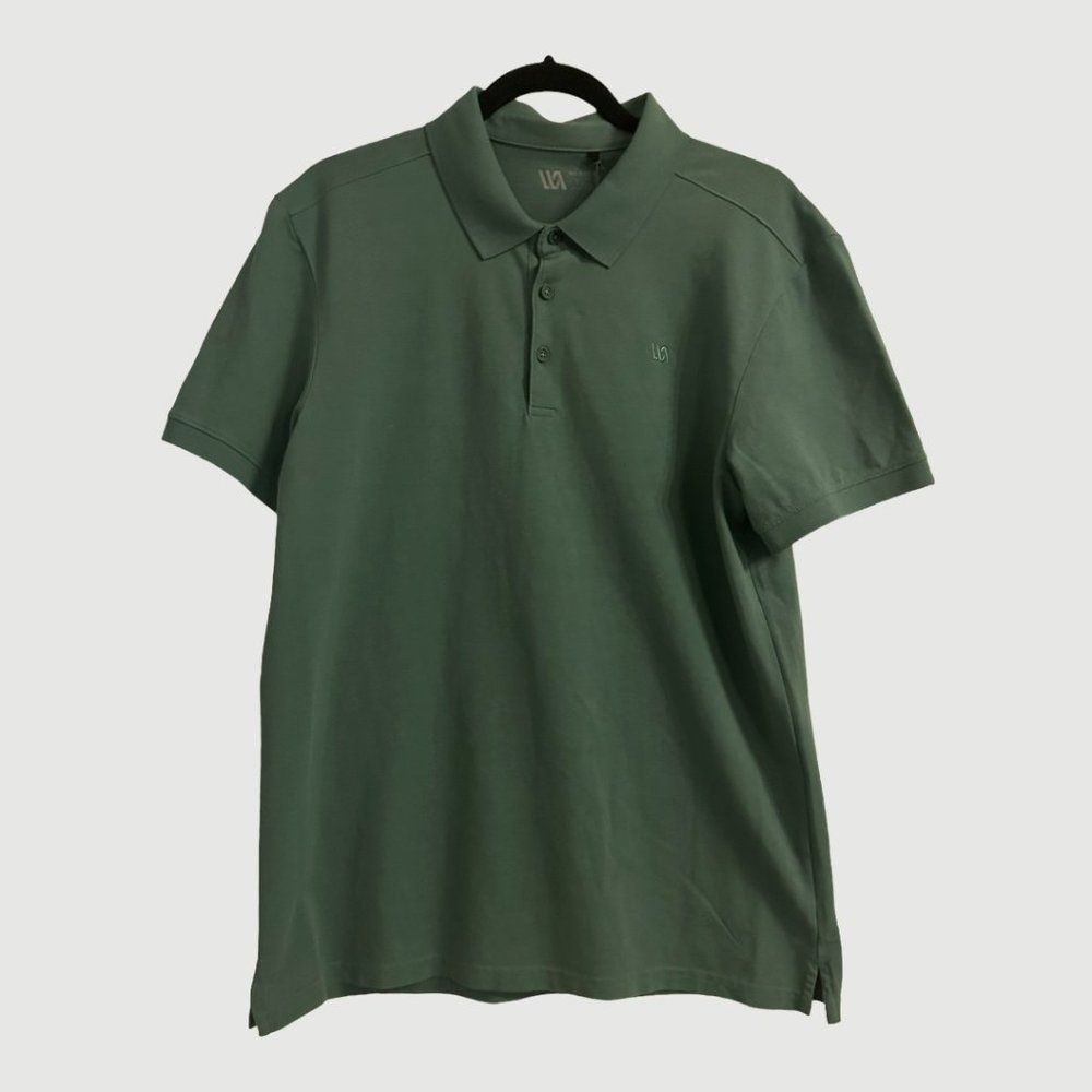 VRST Men's Pique Polo (Serene Green)